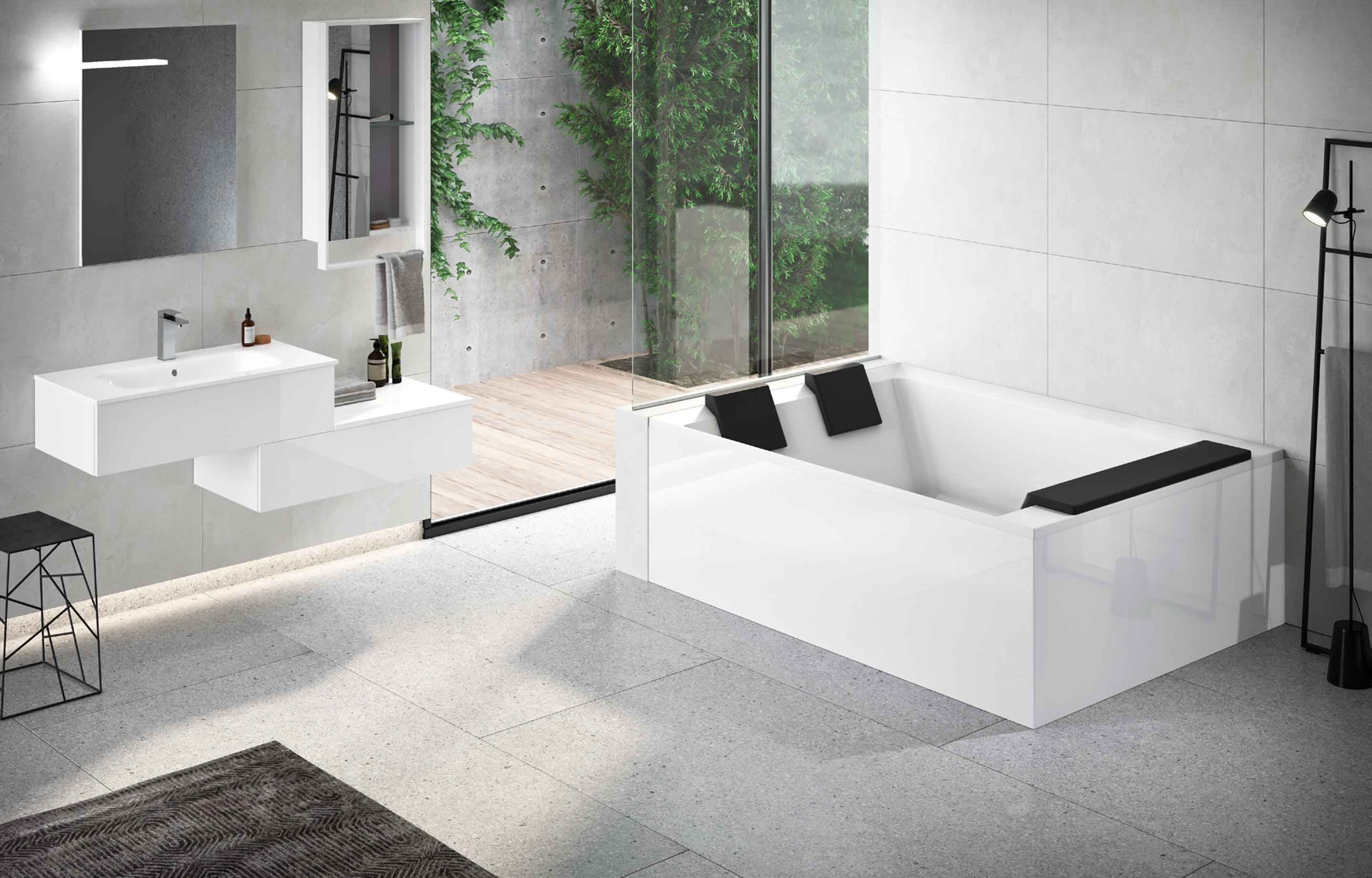 Baths - Divina Dual - Corner installation