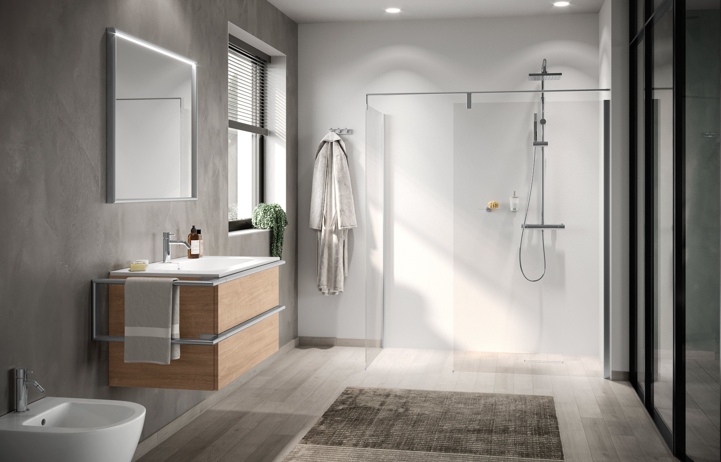 Shower spaces - Giada H+H Kit Edge