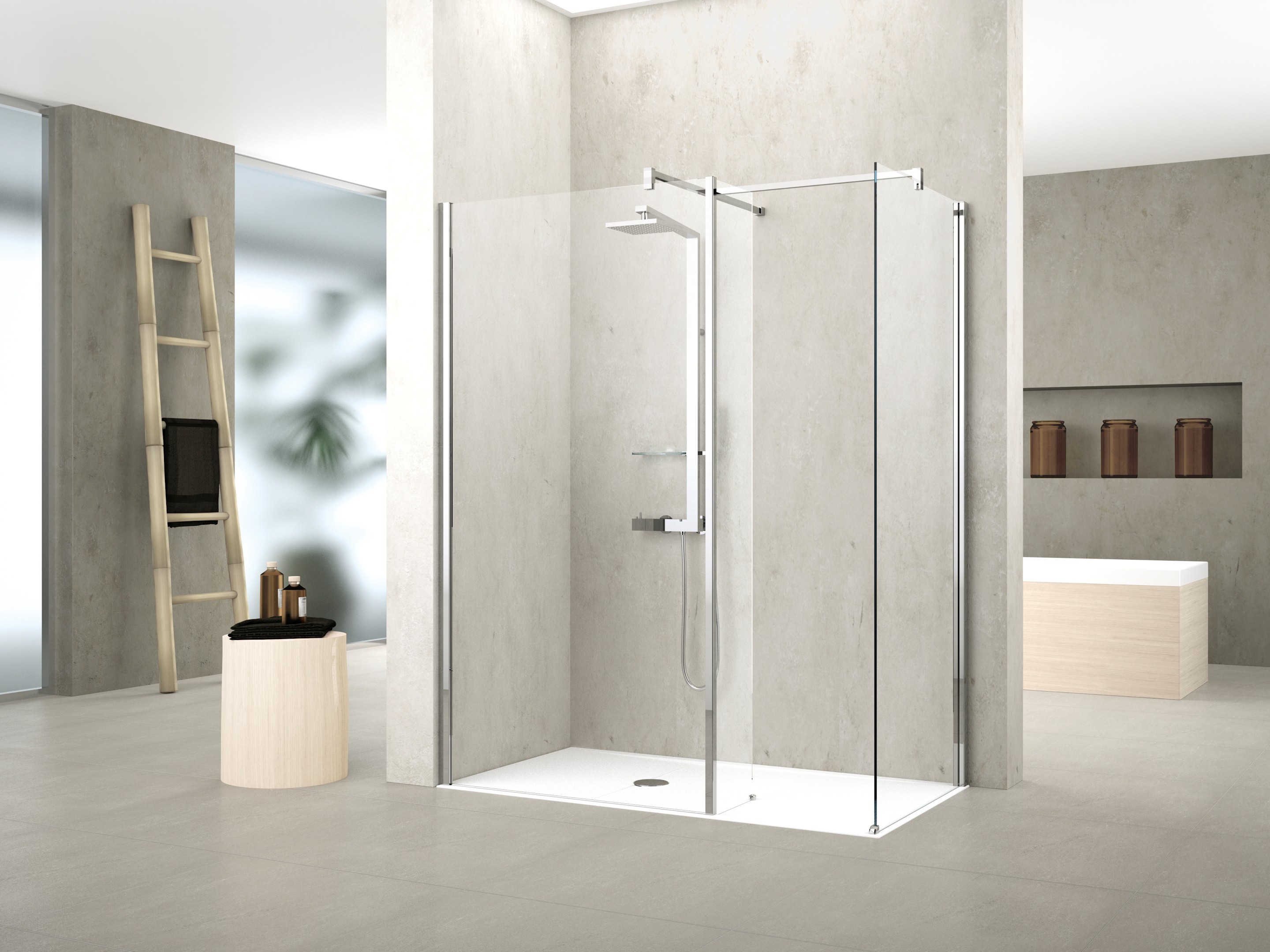 Shower spaces - Kuadra H7