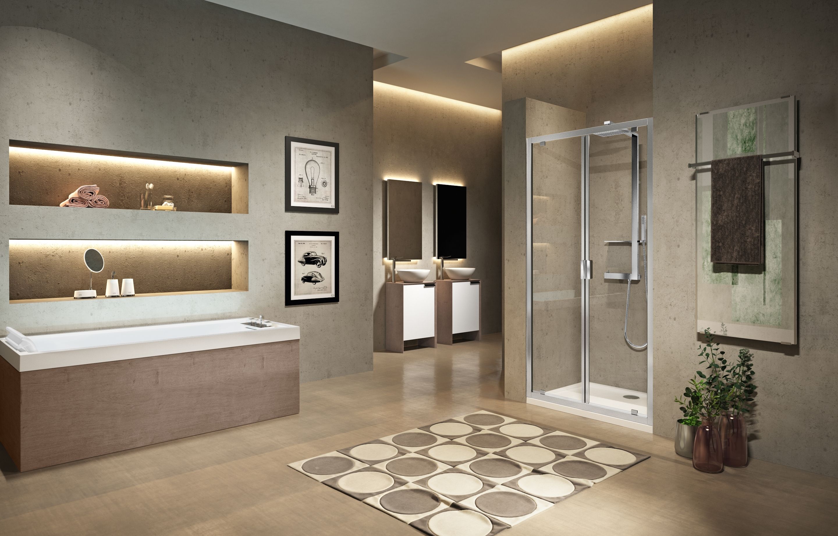 Shower enclosures - Lunes 2.0 B