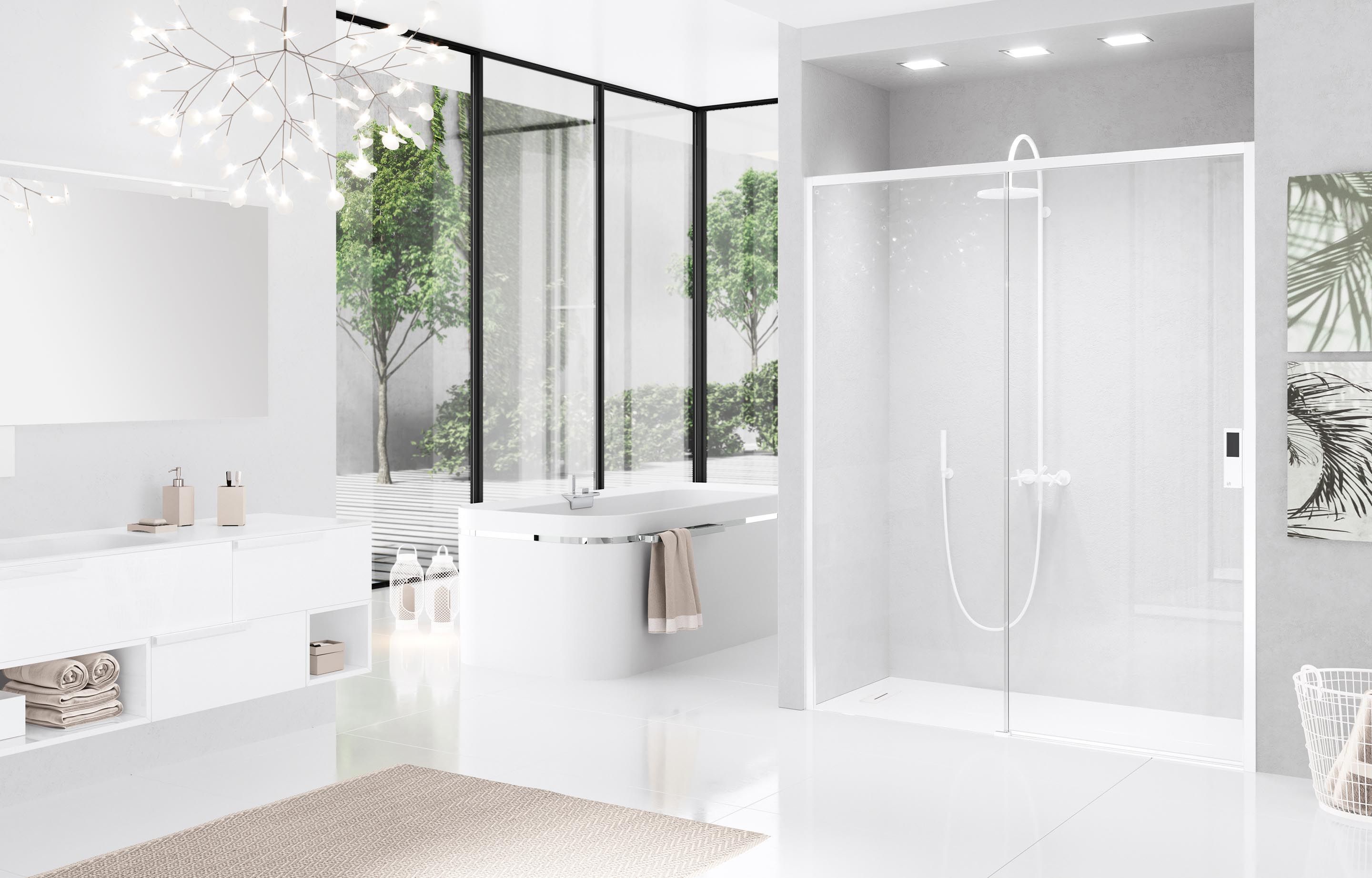 Shower enclosures - Opera 2P+F