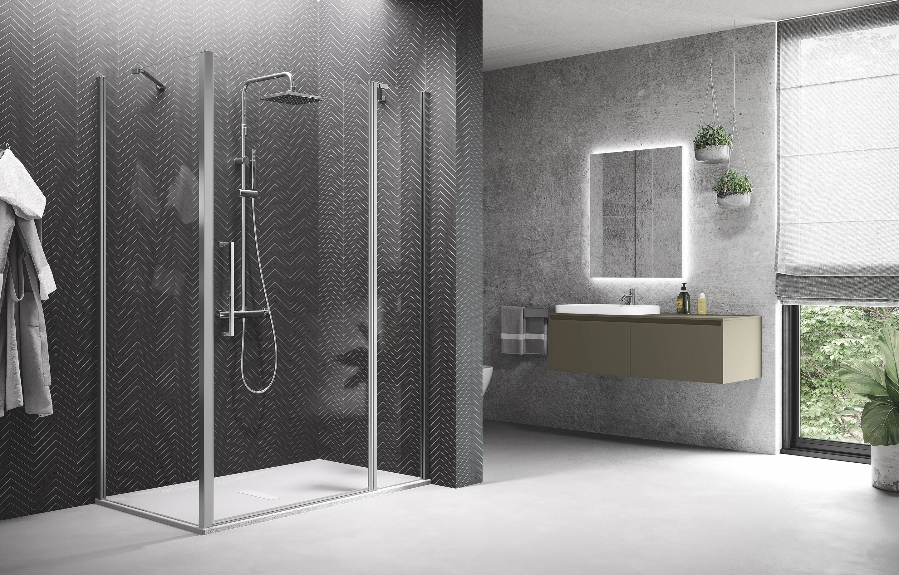 Shower enclosures - Young 2P+F