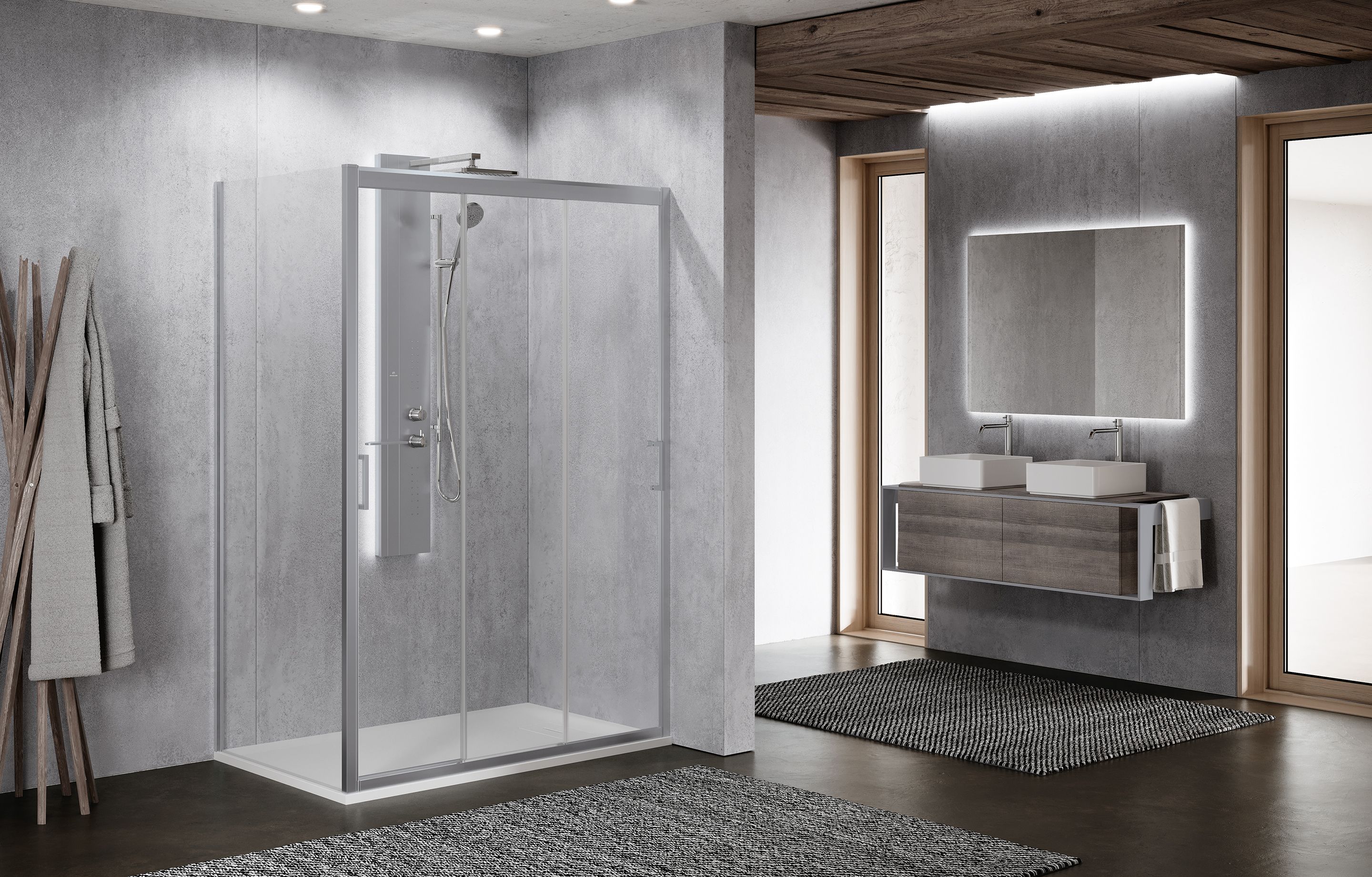 Shower enclosures - Zephyros 2.0 3P